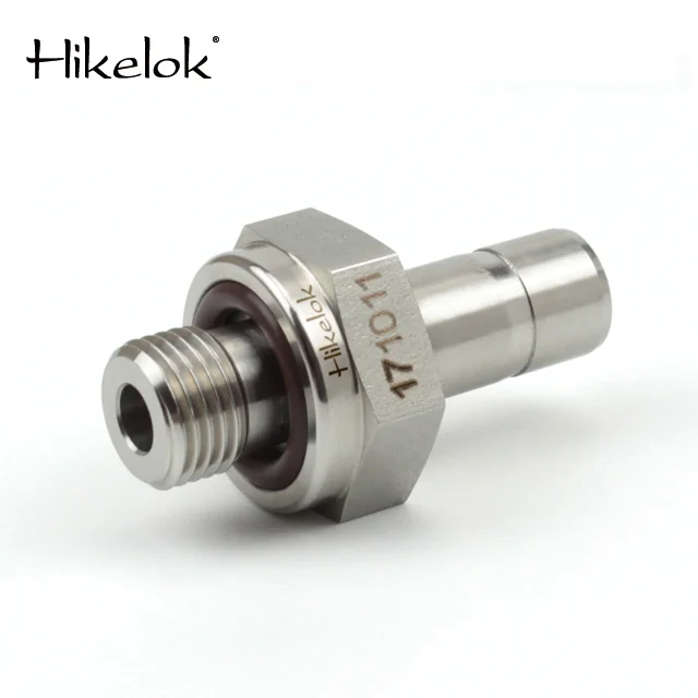 Swagelok Style Stainless Steel Compression Tube Fitting 1/8 To 1/2 In ...