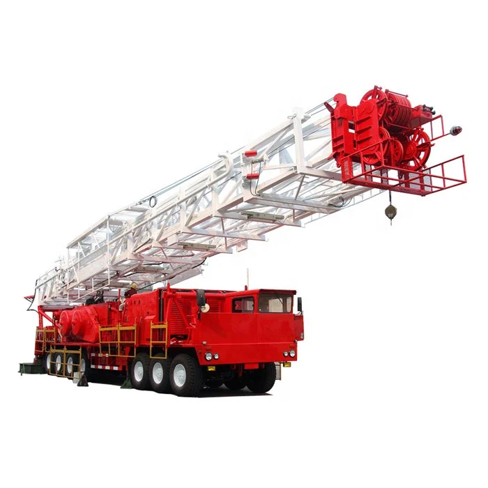 
Oilfield truck-mounted drilling rig 