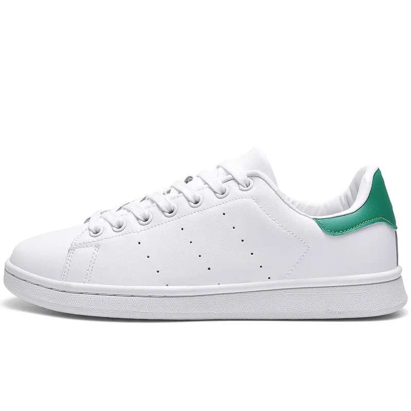

Unisex Ad 6 Colors Stan Brand Smith White Green Leather Sneakers Tennis Shoes Men Women Girls Boys Sports Running Shoes