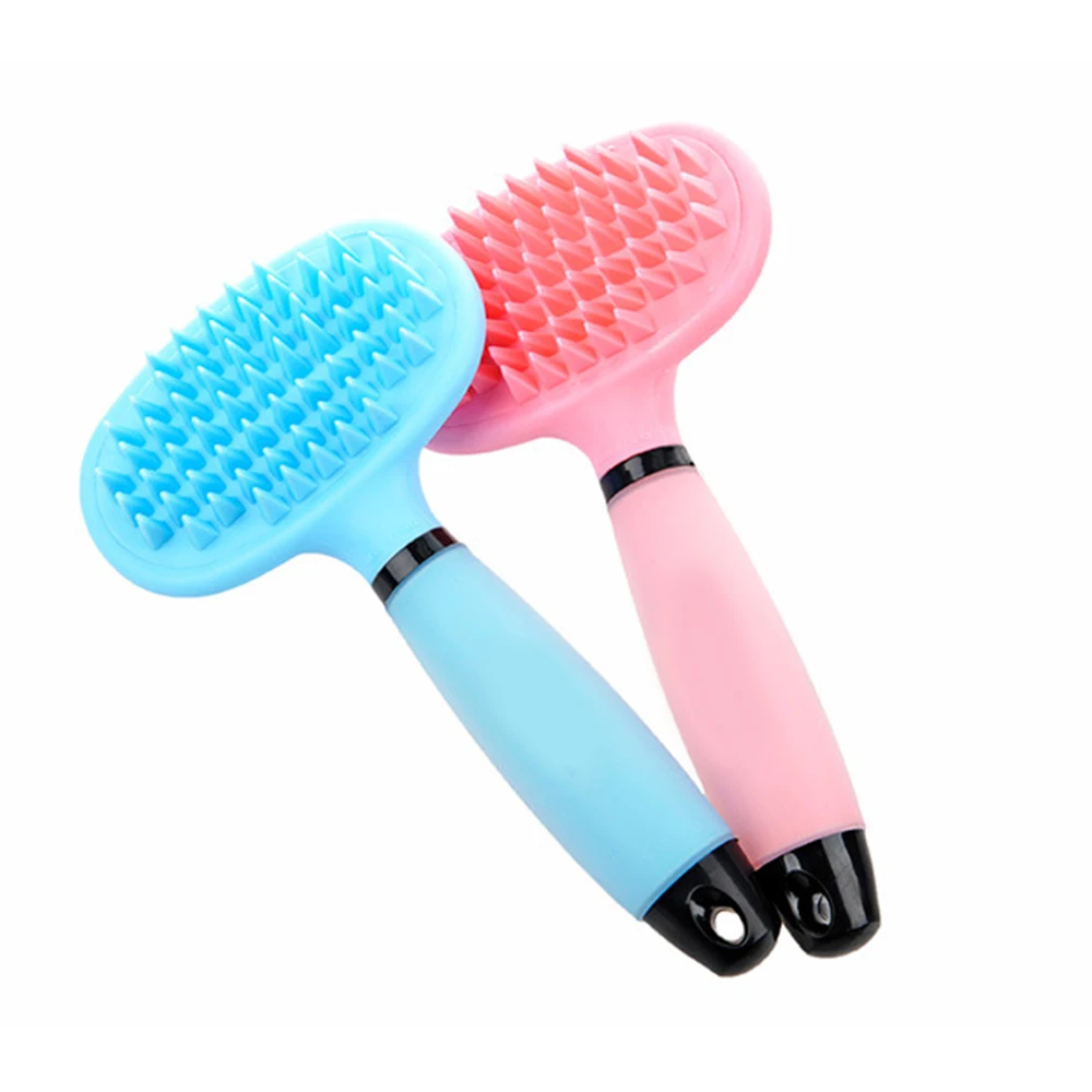 

Pet Dog Hair Removal Brush Comb Pet Grooming Pet Bathing Tool Massage Brush