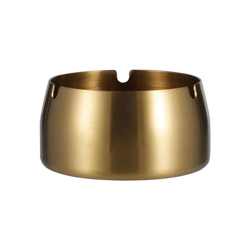 

Silver Gold 3 Colors Custom stainless steel Cigar Metal ashtrays