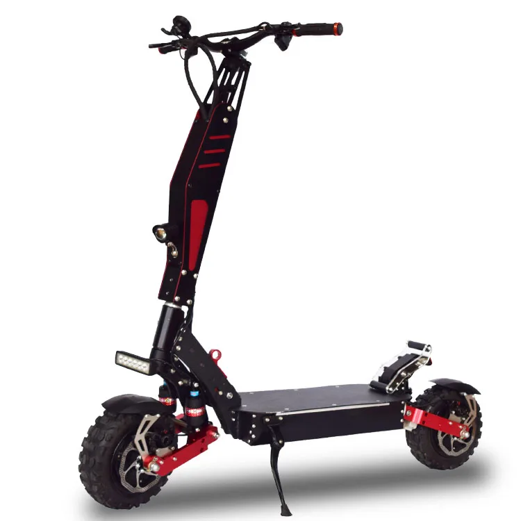 

6000W high power double motor folding 60V11 inch adult electric scooter