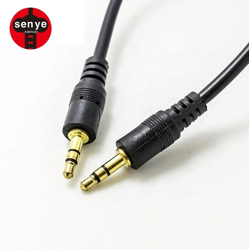 

Factory price 3M cable de audio, Black