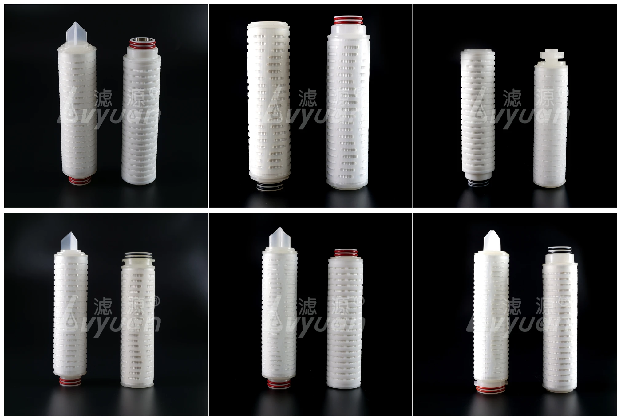 Lvyuan Customized pleated water filter cartridge exporter for sea water-2