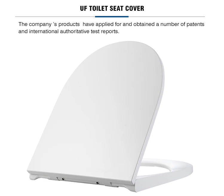 High quality UF sanitary ware one piece toilet seat cover price