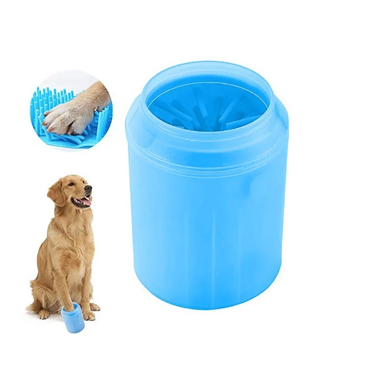

Pet Product Portable Dog Paw Cleaner Pet Feet Washer Cleaning Brush Cup For Dogs Grooming Paw Washing Cup, As picture
