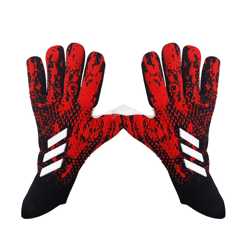 

Breathable Football Gloves Goalkeeper Gloves Profession Soccer Print Soccer Receiver Gloves