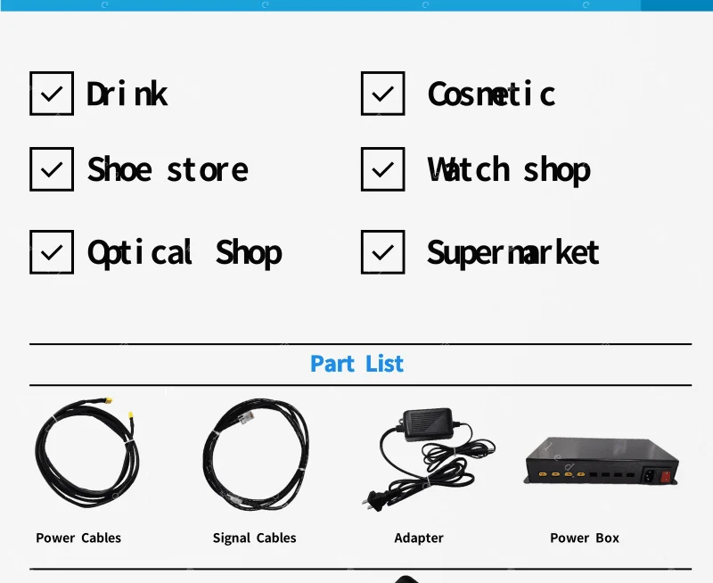 Digital Shelf Screen Edge Displays