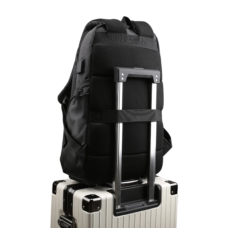 
cheap promotion design fashion travel school back pack laptop backpack with usb charging 