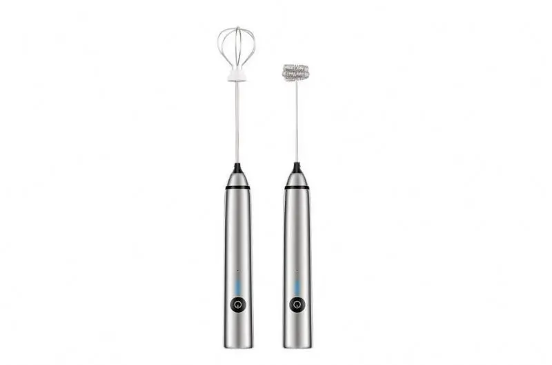 

stainless steel milk frother ,NAYuy Milk Coffee Frother for Milk, White/black/silver