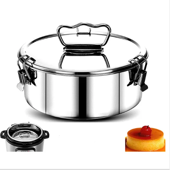 

High Quality Cookware Stainless Steel Steamer Soup Pot Multi Function Steamer Cooking Pot For Kitchen, As photo