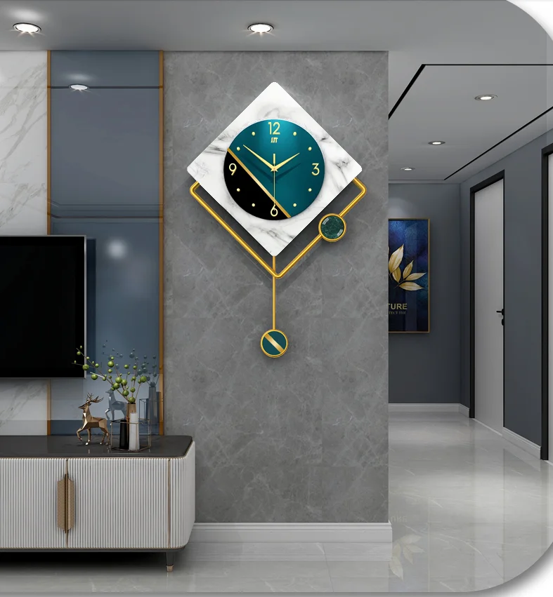 

JJT Creative Square Modern Wall Clocks for Sale, Newly Designer Decorative Wall Clock, As photo show