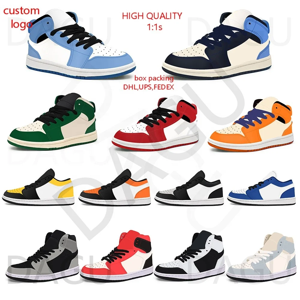 

Hot sale AJ1 Basketball Shoes men women 1 Retro high OG 1s quality University Blue Dark Mocha Hyper Royal men's sneakers