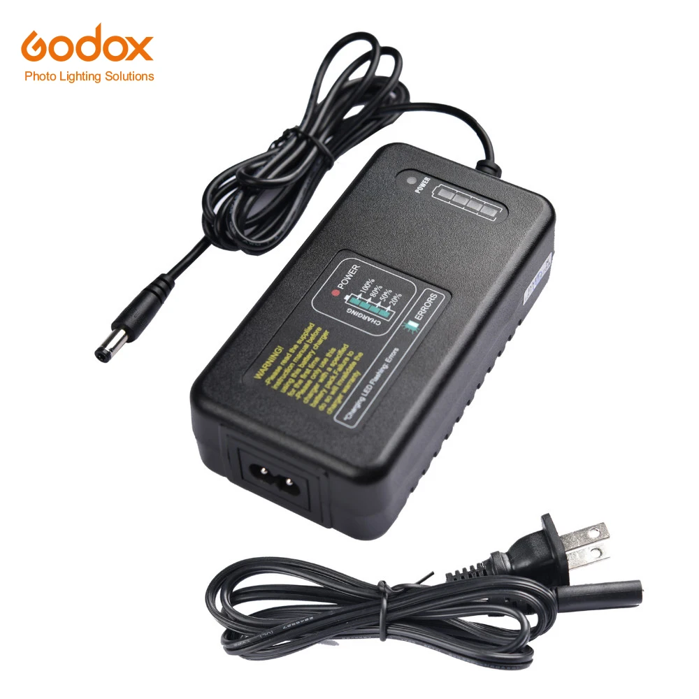 

inlighttech Godox Witstro AD600B AD600BM Flash Light Speedlite Charger (US / EU / UK / AU) Plug, Other