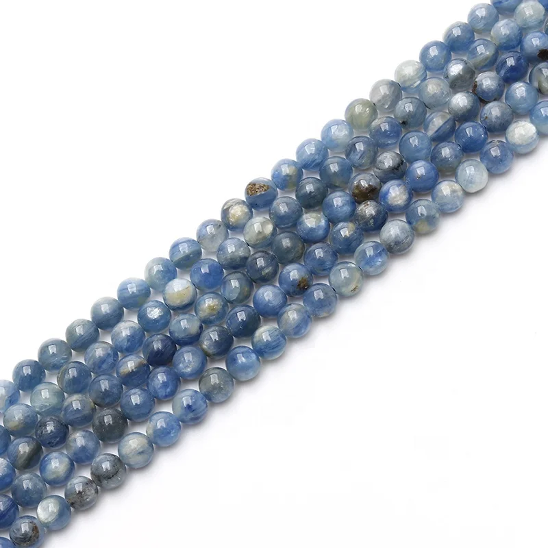 

Natural Precious Stone A Grade Kyanite Beads Luxury Gemstone for Jewelry Making, 100% natural color