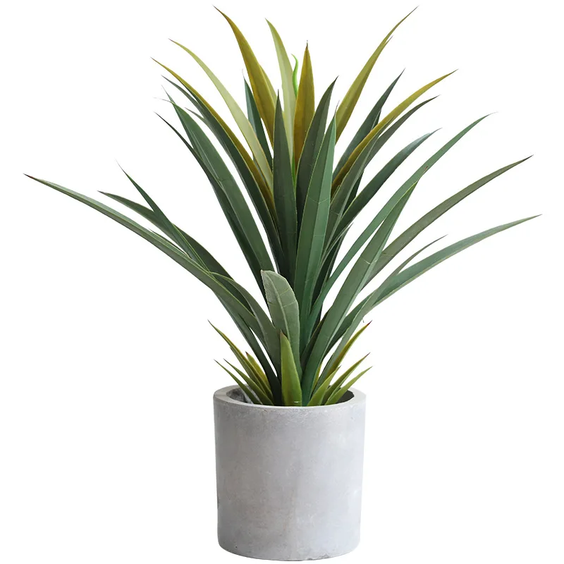 

Wholesale Home Indoor Decorative Plastic Artificial Succulent Pot Plants, As shown