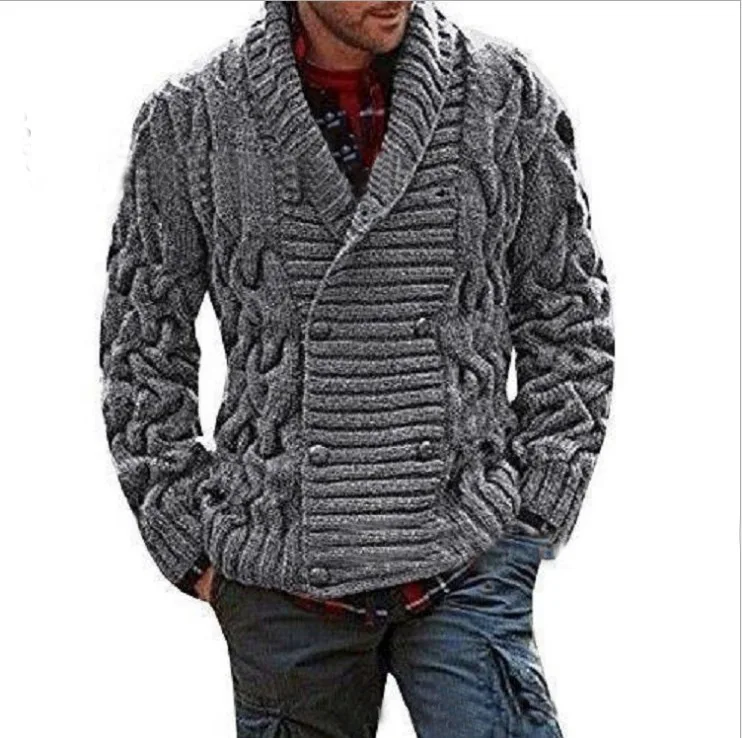 2020 New Arrival Short Sweater Cardigan Men's Sweater Clothing High Quality Cardigan Sweater Coat