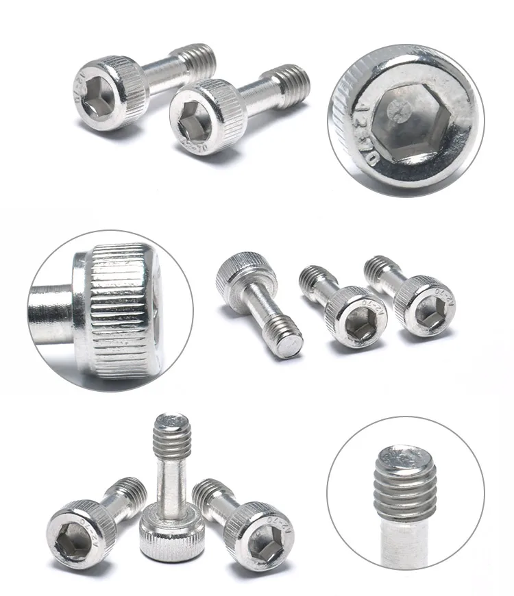 M2m20 Stainless Steel Knurled Head Hexagon Socket Captive Screw Buy