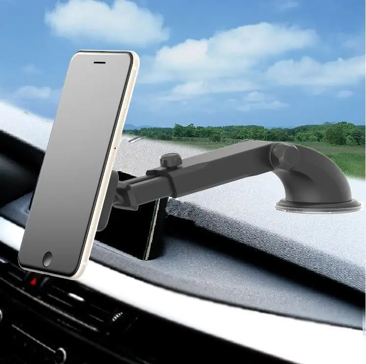 

Universal cellphone holder REKsg magnetic universal car mount phone holder, Black