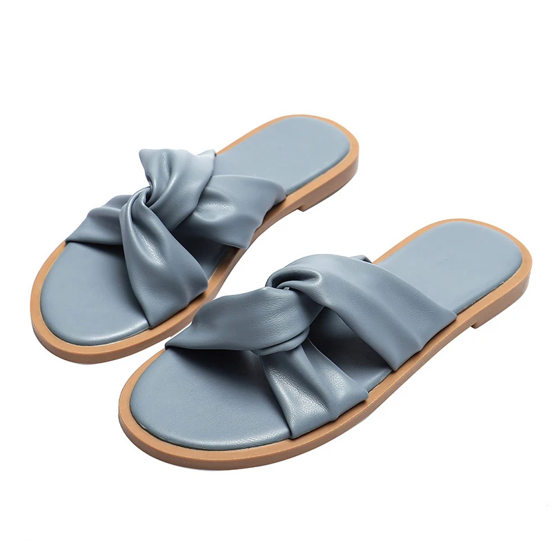 

new summer women's fashion comfortable casual shoes designer flat slippers