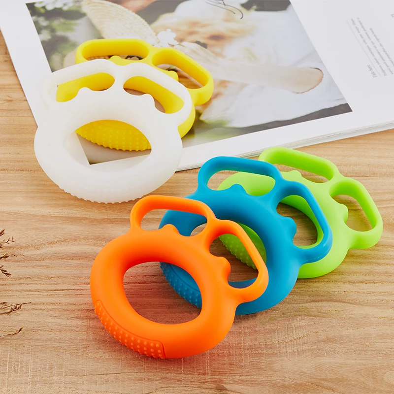 
New Silicone O Hand Grips Forearm Carpal Expander Power Exercise Gym Fitness Ring Grip Finger Muscle Workout 30/40/50/60 LB 