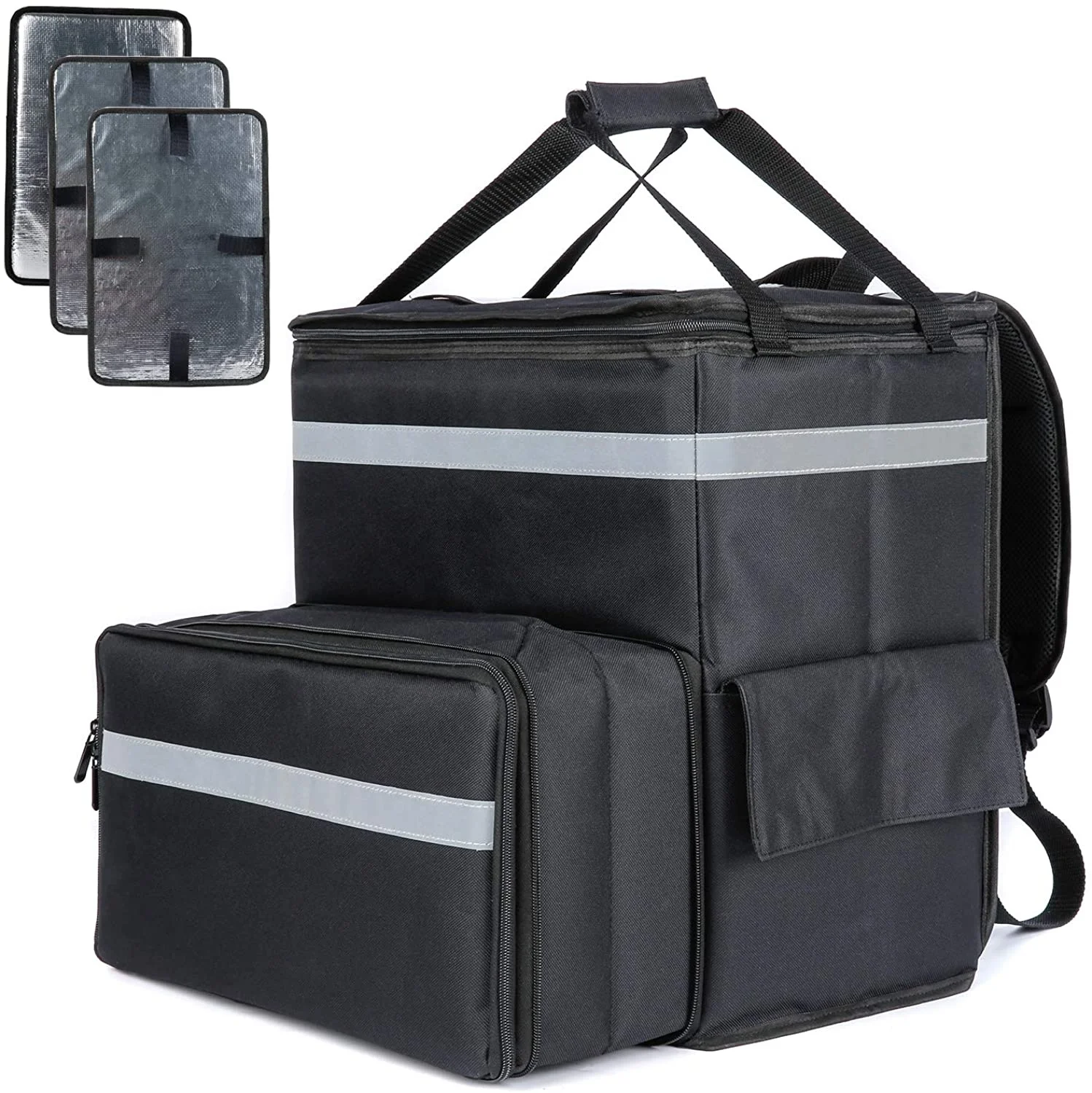 

Thermal Pizza food Delivery Bags bottle drink ice cooler backpack bag