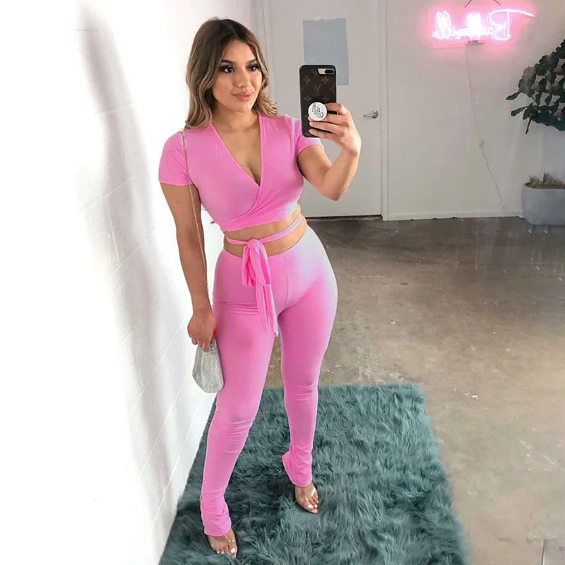 

2021 Jogging Suit Sweatsuit Coat Long Pants Jogger Tracksuit Sportswear two piece pants set women clothing, Picture