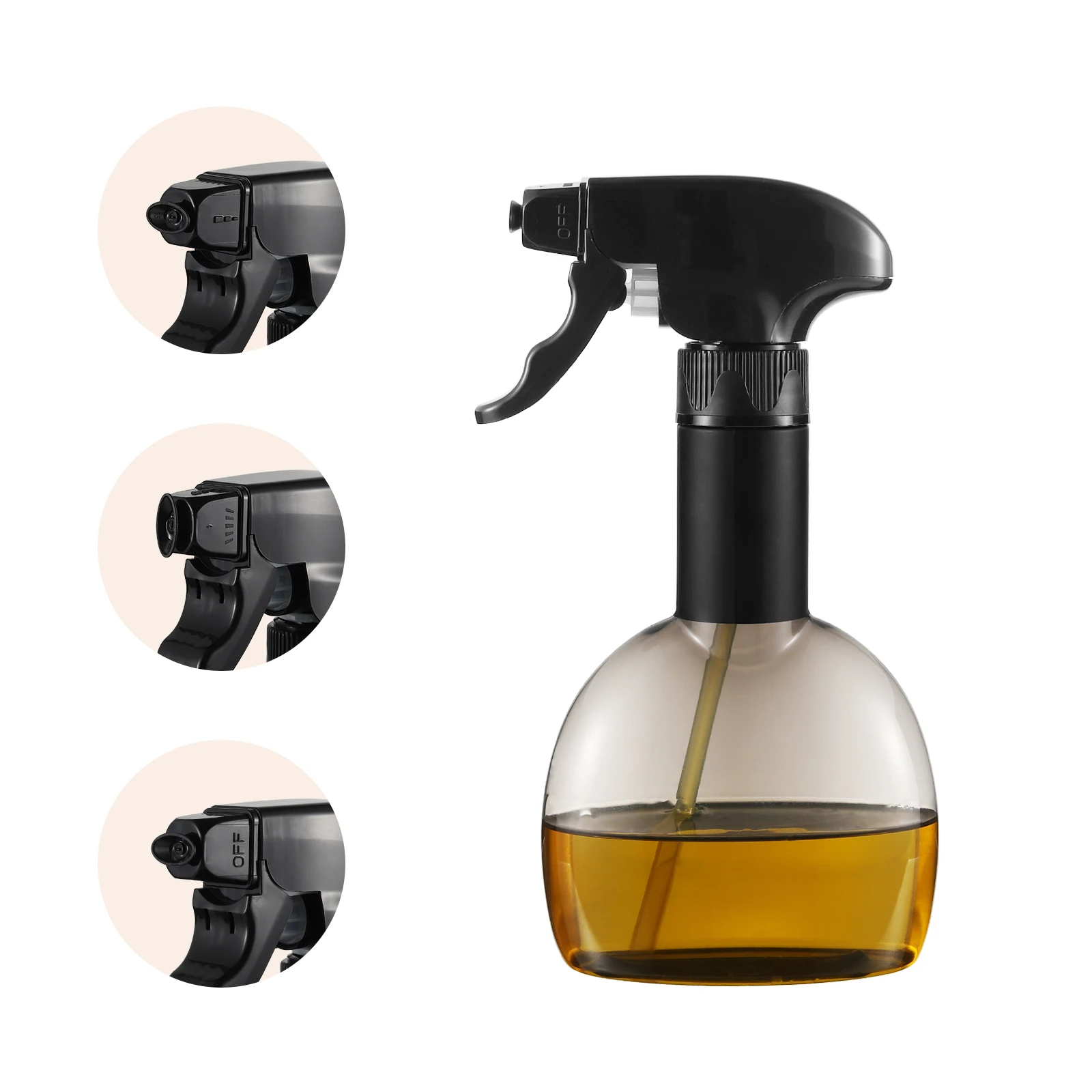 

Household Cooking BBQ Tools Pump Olive Oil Dispenser Bottle Non-Aerosol 8-ounce Olive Oil Sprayer Bottle