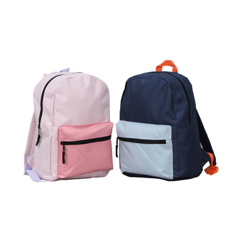 

2021 Factory High Quality Cute Children Backpack Bag Simple School Bag School Backpack For Students, Blue or pink