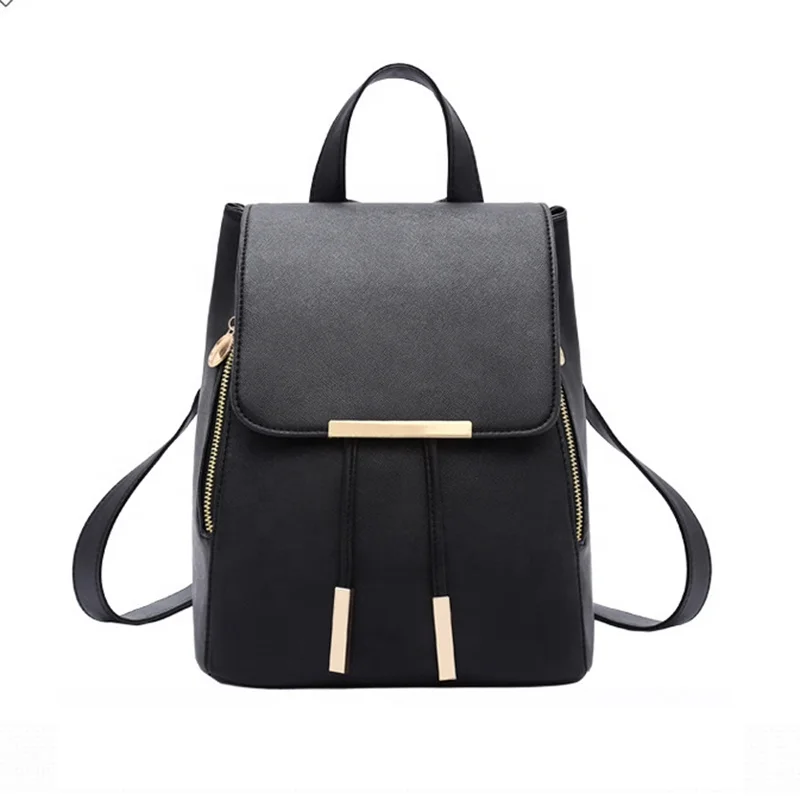 

New Hot Sale fashion anti theft rope buckle Women Backpack Senior Pu Leather Bags H