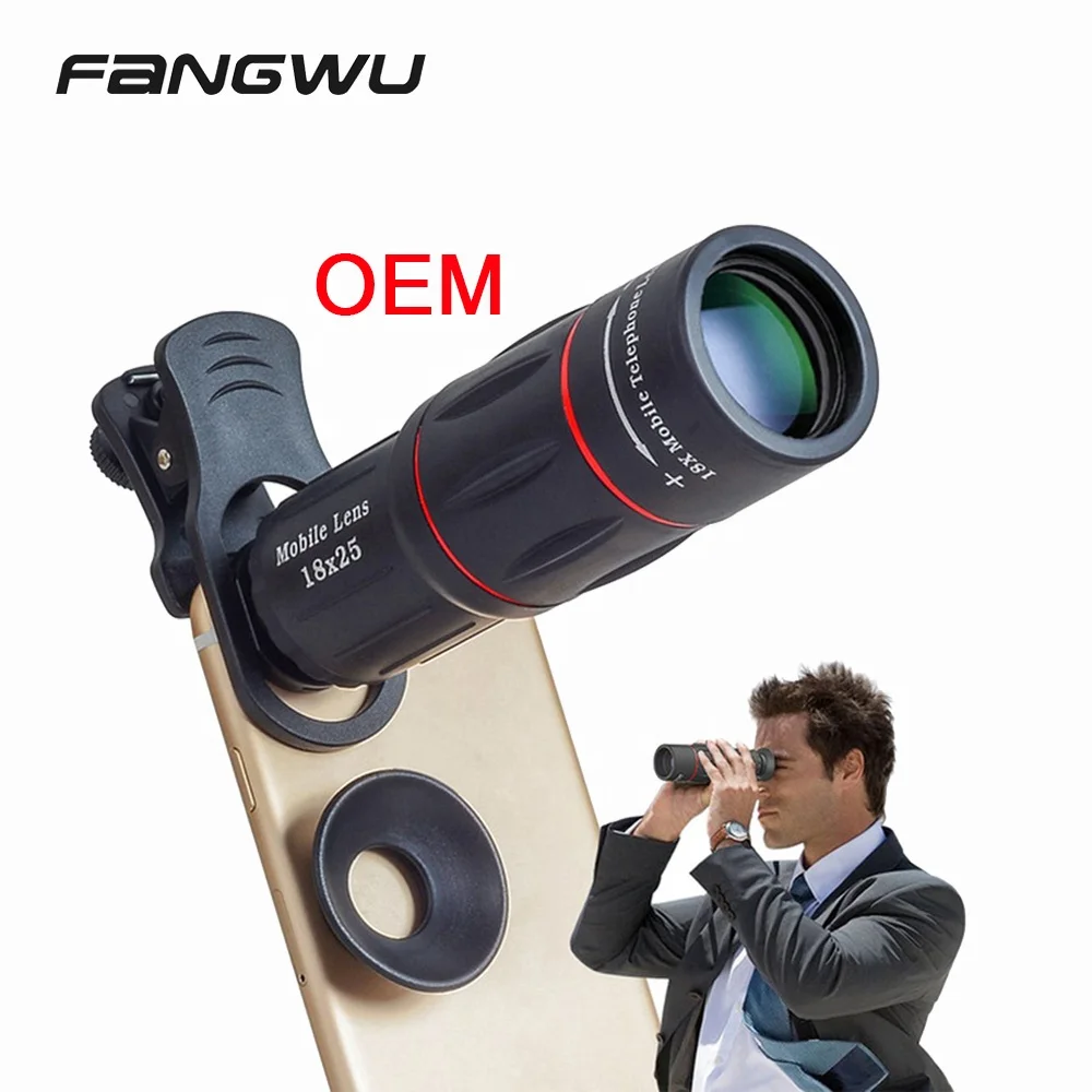 

High Quality 18x Optical Zoom Camera Lens For Smartphone Mobile Phone, Black