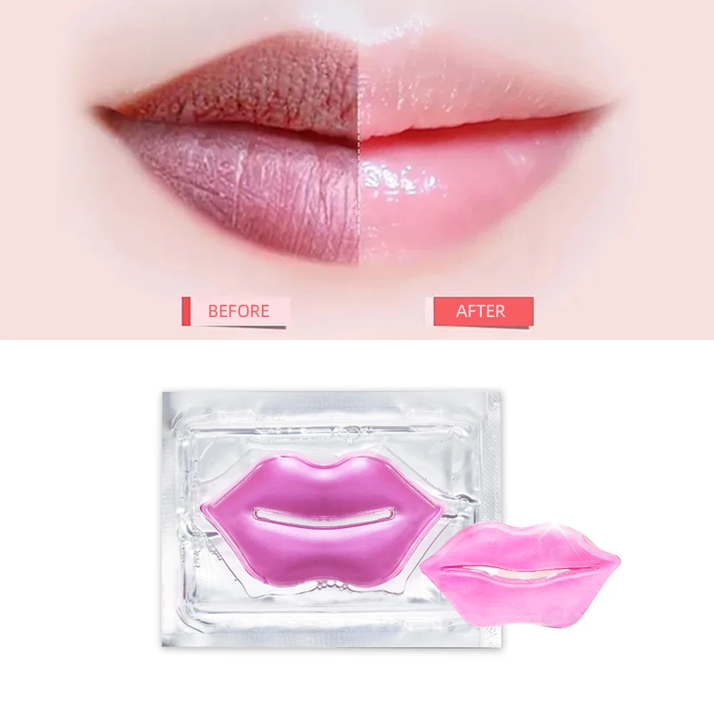 

Private Label Wholesale Hydrating Sleeping Lips Mask Custom Logo Organic Pink Vegan Lip Care Mask Collagen Crystal Lip Mask