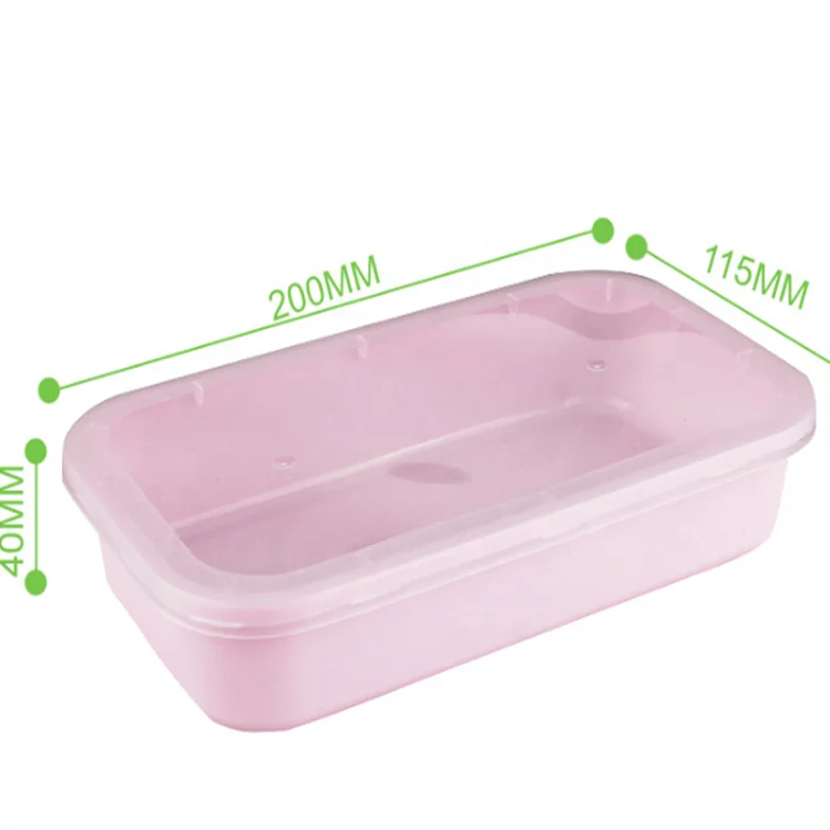 

Thick Quality Black Plastic Box Wholesale Sushi Color Food Containers