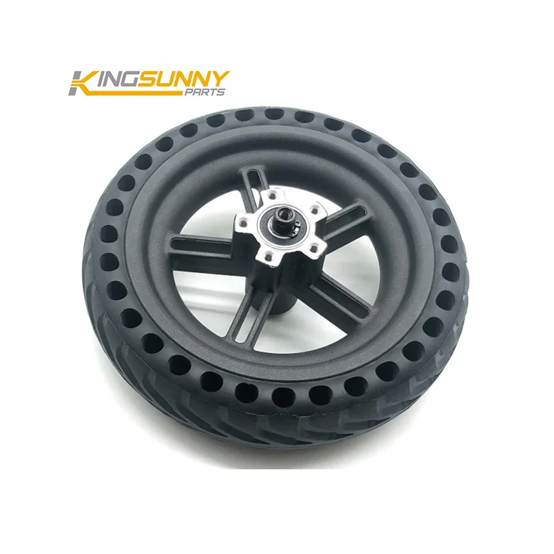 8.5 Inch Scooter Parts Rear Tyre Rim With Honeycomb Solid Tire Wheel for M365 1S Essential Electric Scooter Solid Tyres