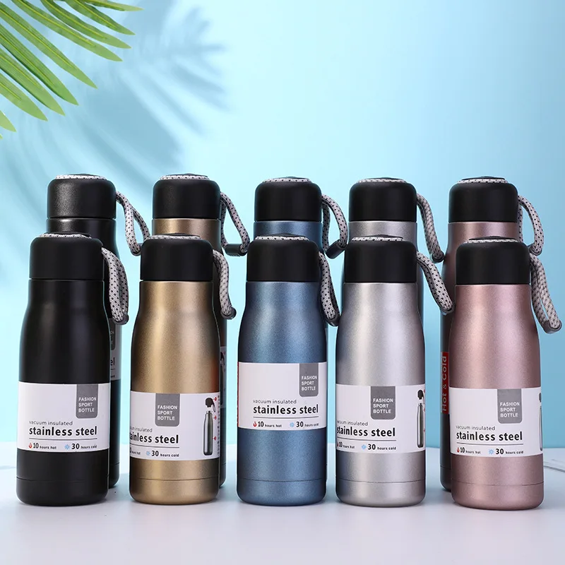 

shoutao Customized outdoors water bottles sports portable thermos flask vacuum double wall insulated stainless steel tumbler