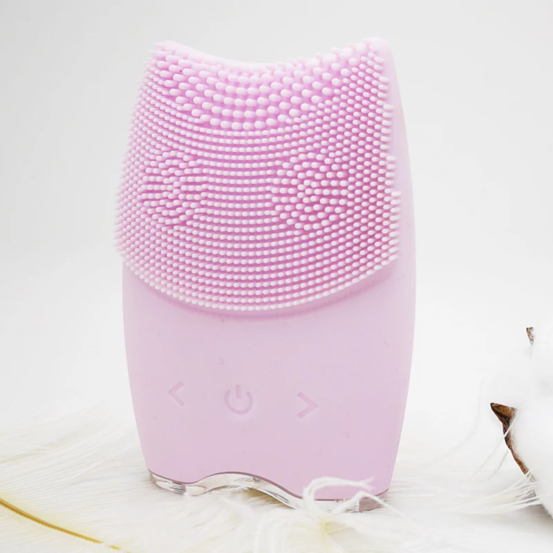 

Free Shipping Wholesale Waterproof Exfoliator Silicone Face Scrubber Silicone Facial Cleansing Brush