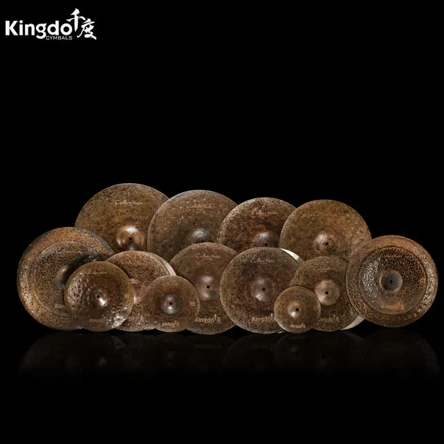 

Original style Kingdo collection DRY series B20 100% handmade cymbals set