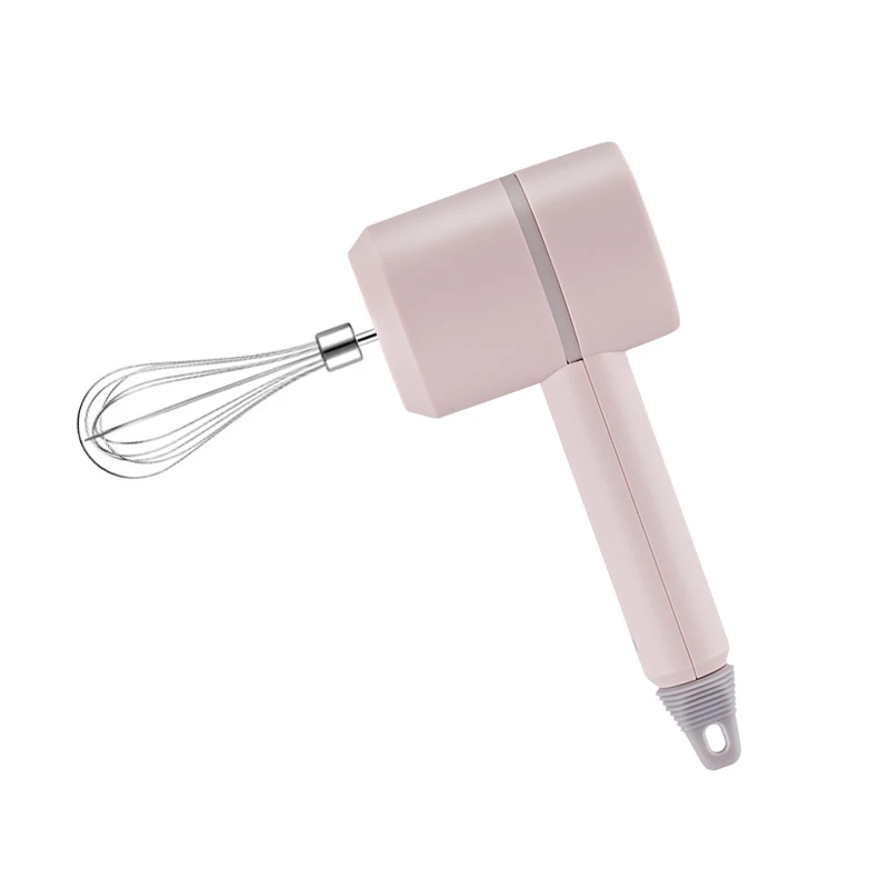 

Guangdong High Quality USB Charging Portable Universal Auto Spiral Handle Mini Electric Egg Beater, Pink/white/green
