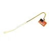 customized fancy metal USA flag shape brass bookmark