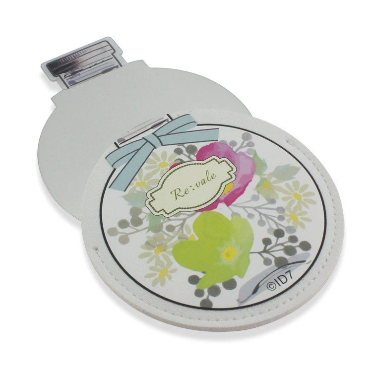 

magnifying cosmetic mirror handheld travel pocket makeup mirror, Colorful
