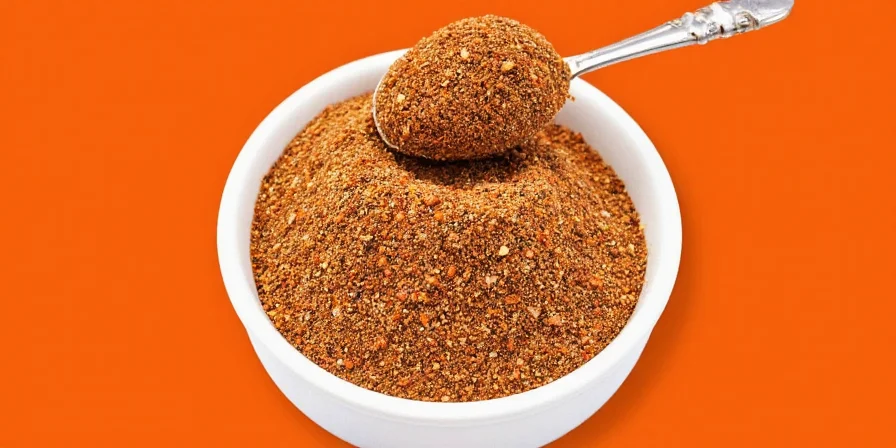 Various chicken seasoning blends on a kitchen counter