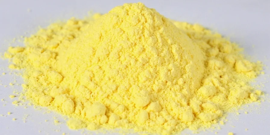 Making salad dressing with powdered lemon juice.