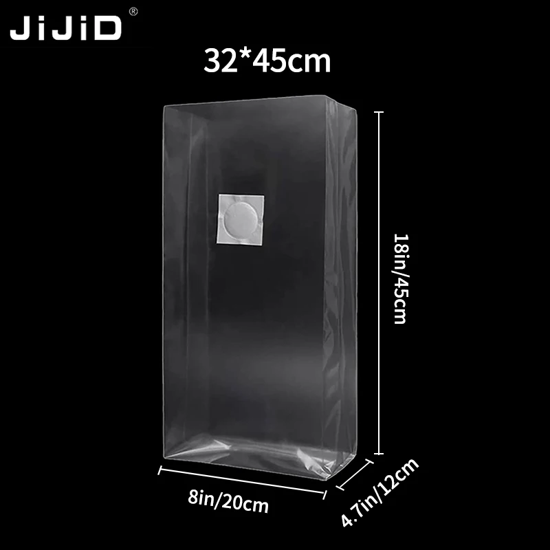 

JiJiD 320*450mm High Temperature Resistance Plastic Pp Autoclave Mushroom Filter Grow Bag