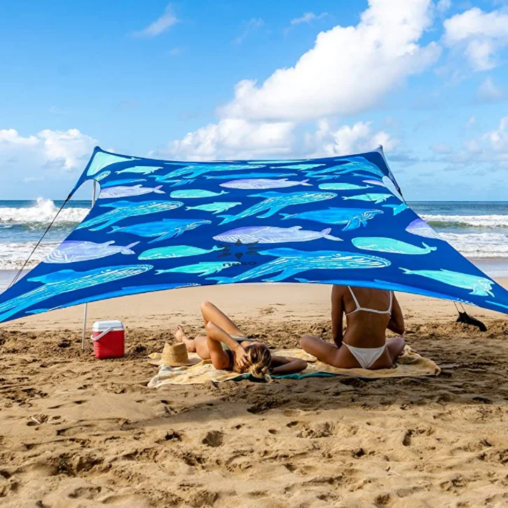 

Tents Beach Tent with Sand Anchor, Portable Canopy Sunshade