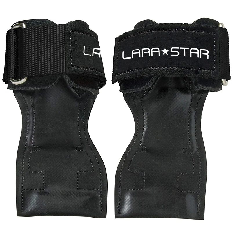

High quality leather Lifting Gloves Grips Straps Power Gym Straps for training weight lifting grips palm protector