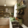 All In One Kitchen Unit Melamine Pantry Cupboard Modern Kitchen Cabinets
