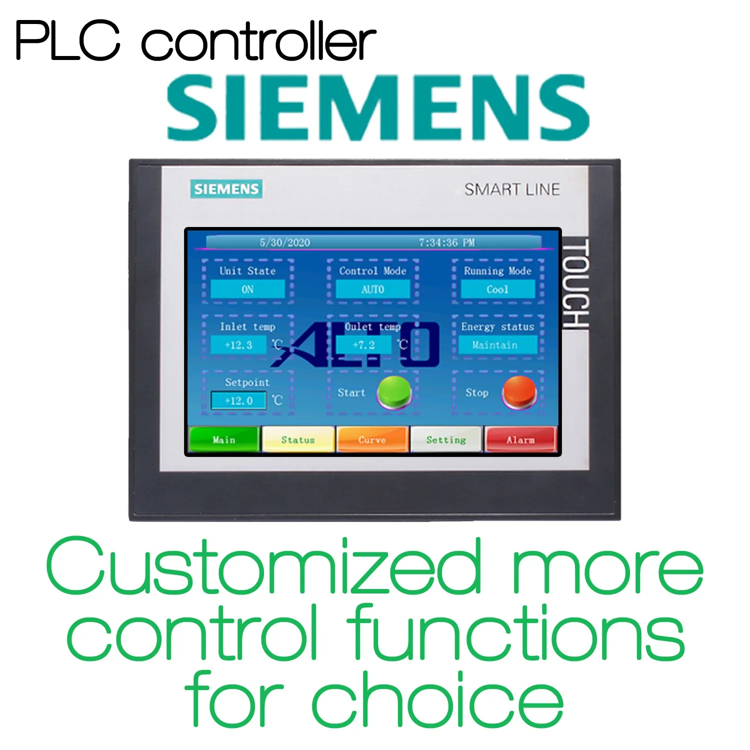 
No Moq cooling system air cooled screw water chiller price 