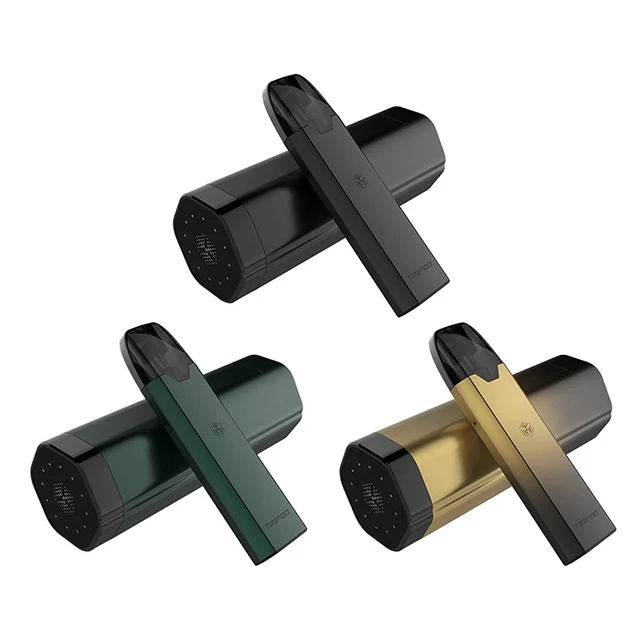 

Uwell Tripod Pcc Pod System Kit, Black, metallic green, black&gold