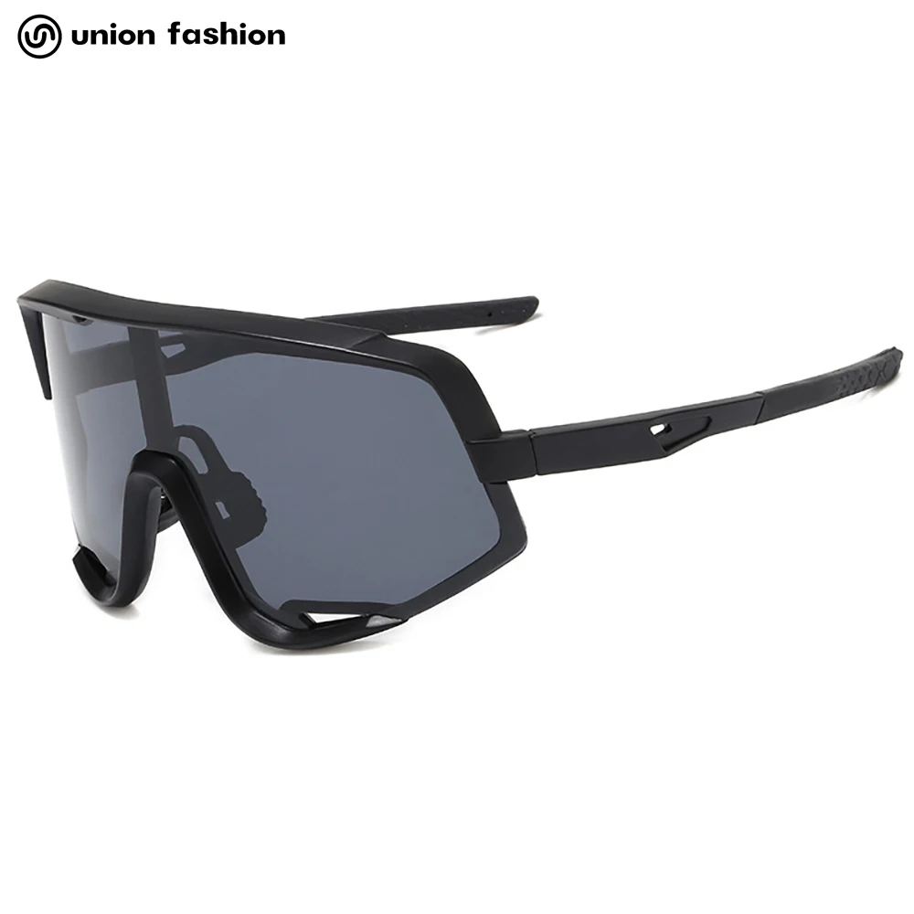 

New Product Outdoor Oversize Plastic frame Cycling Glasses Sports Mens Sunglasses, 6 colors