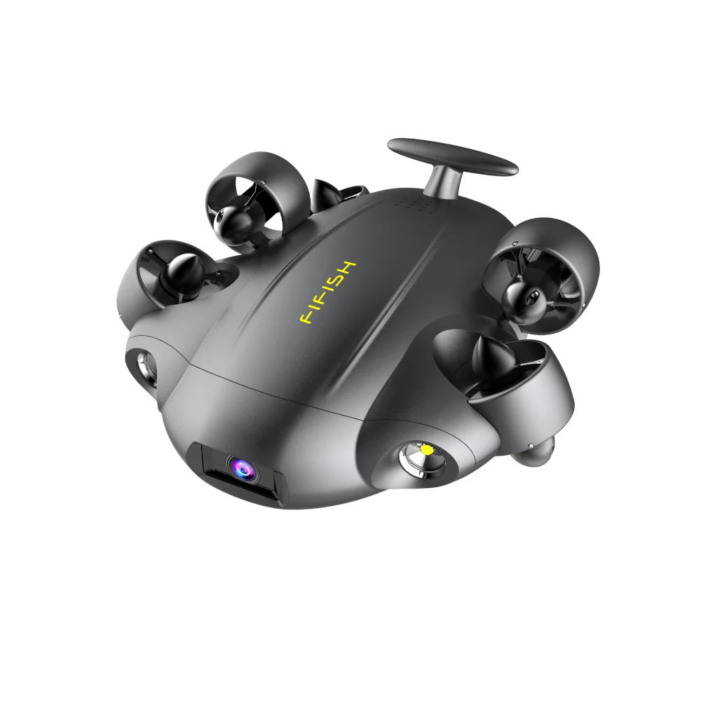 

[US/EU Free Freight]Fifish V6E V6 Expert Underwater Drone Six Thruster Diving Drone ROV 4K UHD VR Flight fishing camera